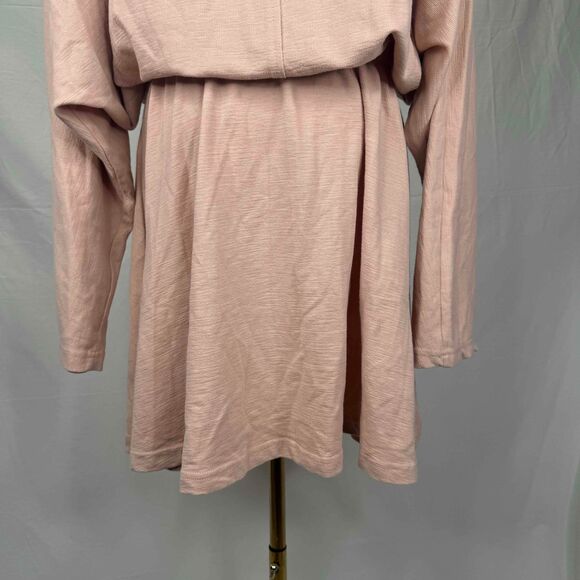 Free People FP Beach Santa Maria Slouchy Mini Dress Dolman Sleeves Size Large - Picture 8 of 16